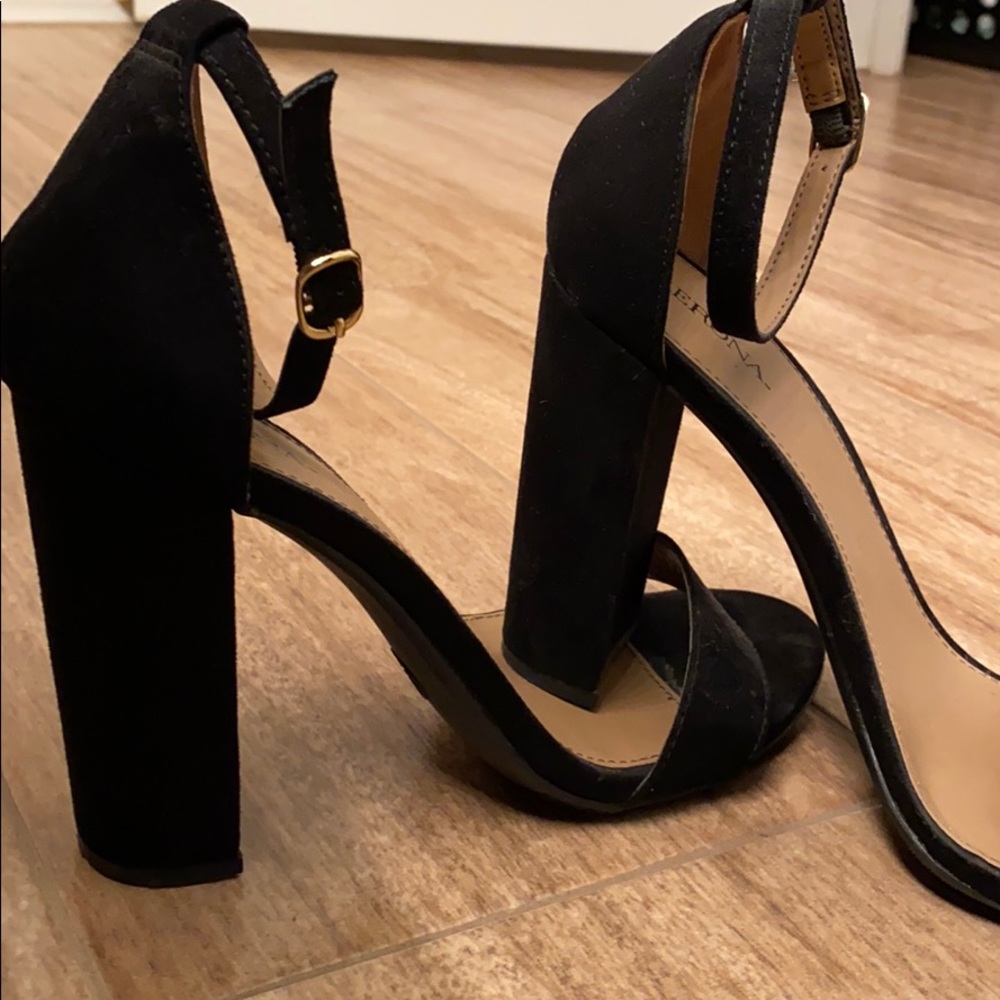 Black heels